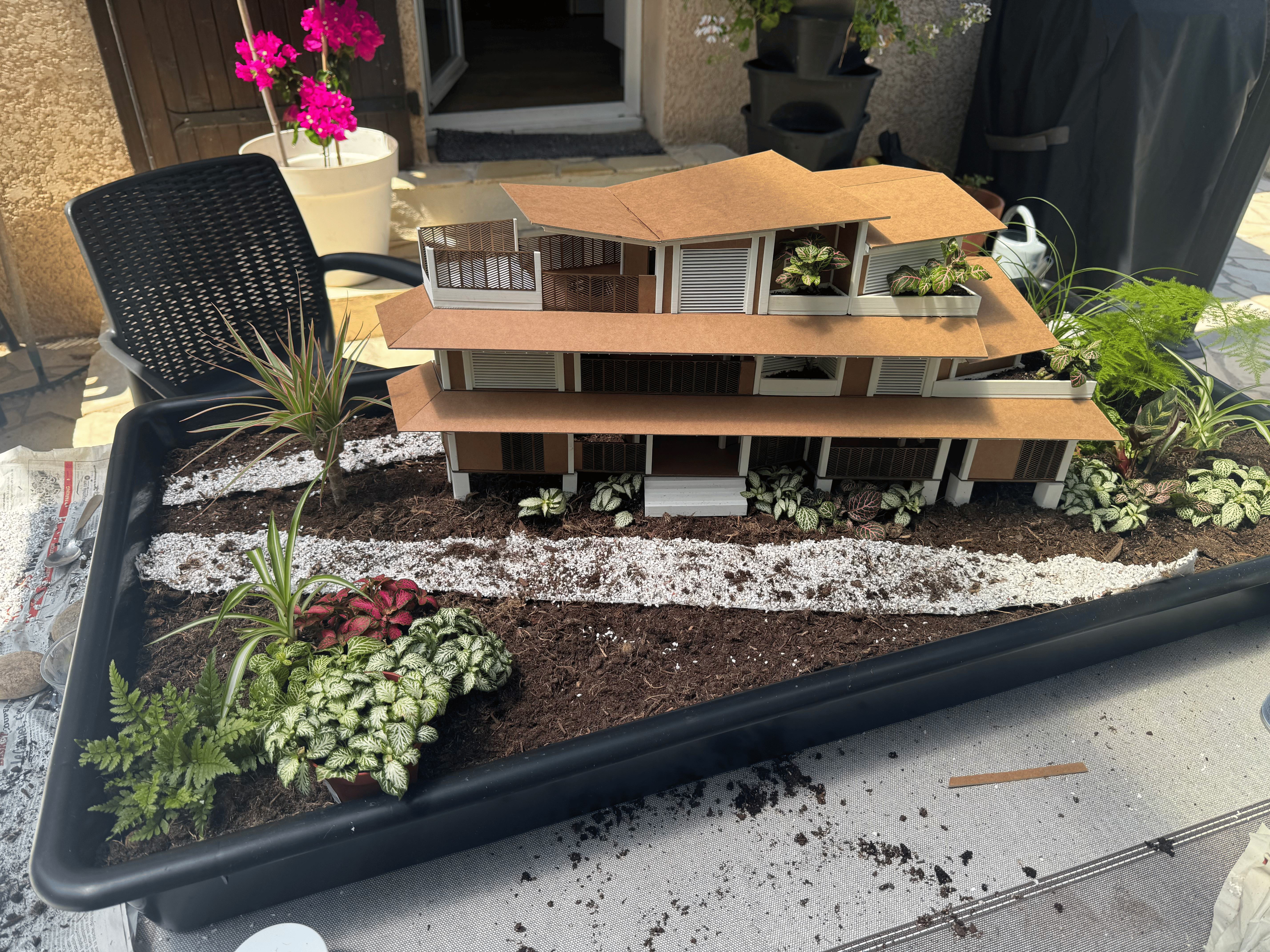 Maquette globale de Habiter l’archipel